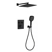 Душевая система встраиваемая (без излива) Grocenberg GB5040BL, черный