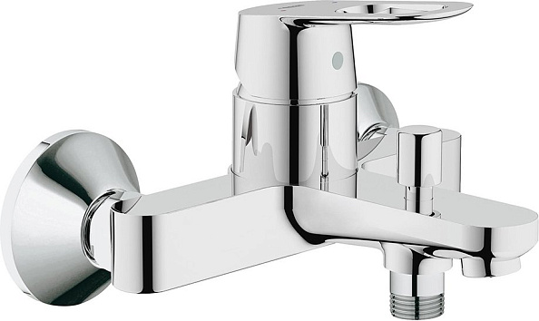 Смеситель для ванны GROHE BauLoop с изливом, хром (арт. 23341000)