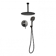 Душевая система встраиваемая FILARETE Roun FL1029BG, графит