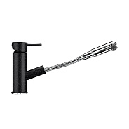 Смеситель для кухни Ulgran U-009-308, черный