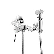 LM3818C "Minima" Смеситель настенный с гигиеническим душем, хром