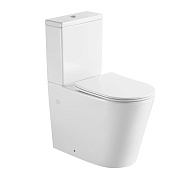 Унитаз-компакт напольный Aquatek Оберон безободковый с бачком (AQ1273H-00)