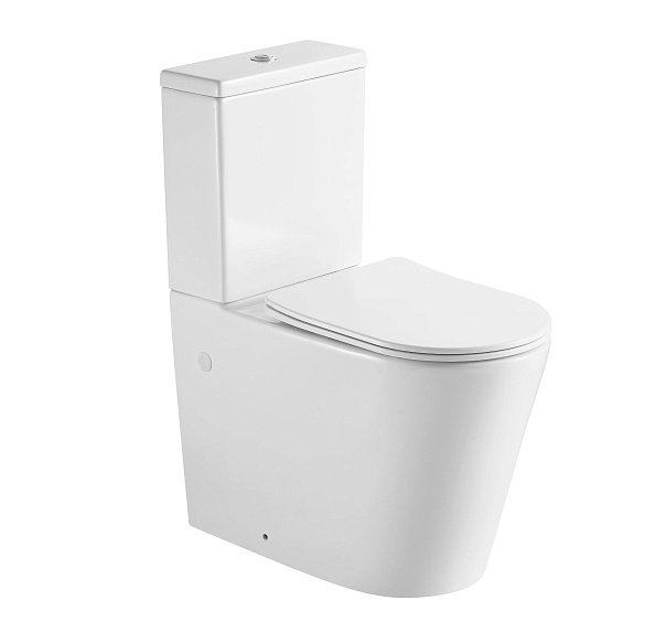 Унитаз-компакт напольный Aquatek Оберон безободковый с бачком (AQ1273H-00)