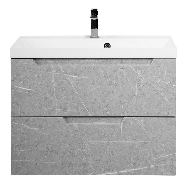 База под раковину подвесная BelBagno Vittoria 800х570х450 мм, Toros Bianco (VITTORIA-800-2C-SO-TB-P)