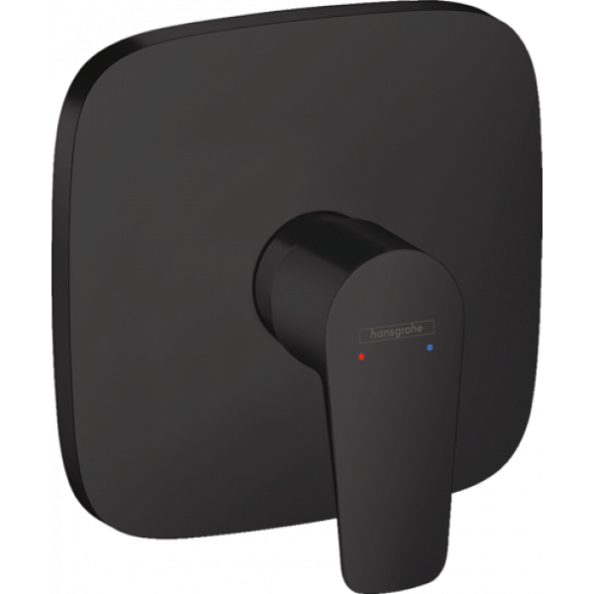 Смеситель Hansgrohe Talis E для душа (внешняя часть) мат/черный (71765670)