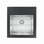 Кухонная мойка Florentina КОМБИ 21.455.B0480.302, антрацит