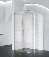 Душевой уголок BelBagno Acqua 100x80x195 см, прямоугольный, хром (ACQUA-AH-1-100/80-C-Cr)