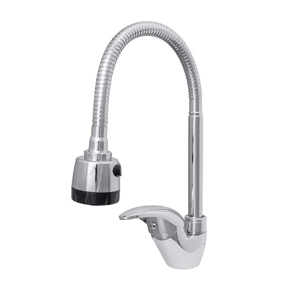 Смеситель для кухни Сантаком stONIX 4102у, хром