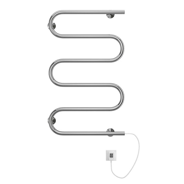 Полотенцесушитель электрический Terminus Ш-обр 500х800, нижнее подключение (4620768883965)