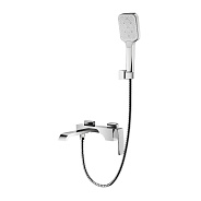 Смеситель Raglo R02.30 для ванны и душа настенный излив поворотный 15 см, хром