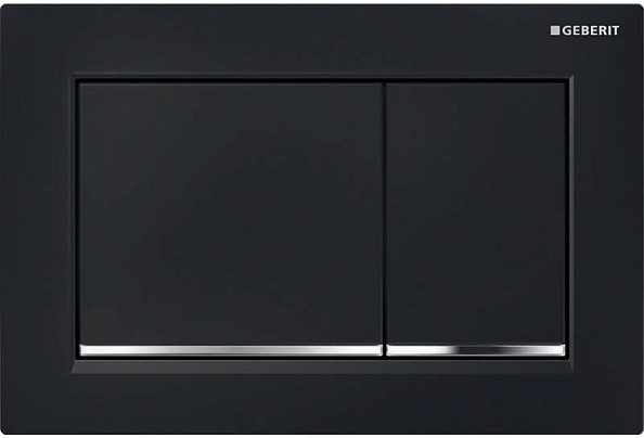 Кнопка для инсталляции Geberit Omega 30 (черный) (115.080.KM.1)