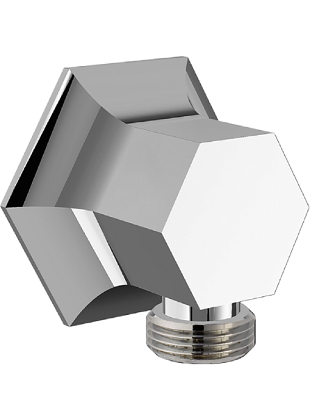 Шланговое подсоединение Cisal Chérie, Chrome (CE01700021)