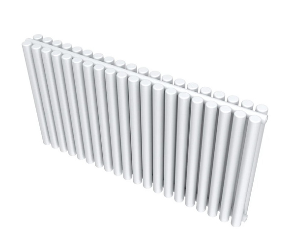 Радиатор КЗТО Гармония А25 N 2-500-14 нп белый, нижнее подключение