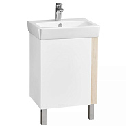 1A2576K0AHB20 Набор: 1A257601AHB20 Тумба-умывальник Кантри 55 Бел/Дуб Верона/ 1WH302185 Раковина НЕО-55