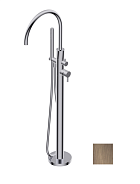 Смеситель для ванны и душа Ritmonio Diametro35 S, Brushed Dark Bronze (PR52DB202F34)