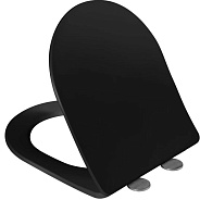 AQ0204-MB крышка-сиденье для унитаза AQ2004, черная