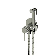 Гигиенический душ со смесителем встраиваемый Knotlor FHS01C1C, хром