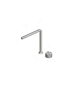 Смеситель для раковины Quadro design HB, сталь брашированная (15 32 AS)