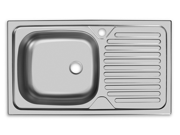 Кухонная мойка UKINOX Классика CLM760.435 ---5K 2L, 43,5*76