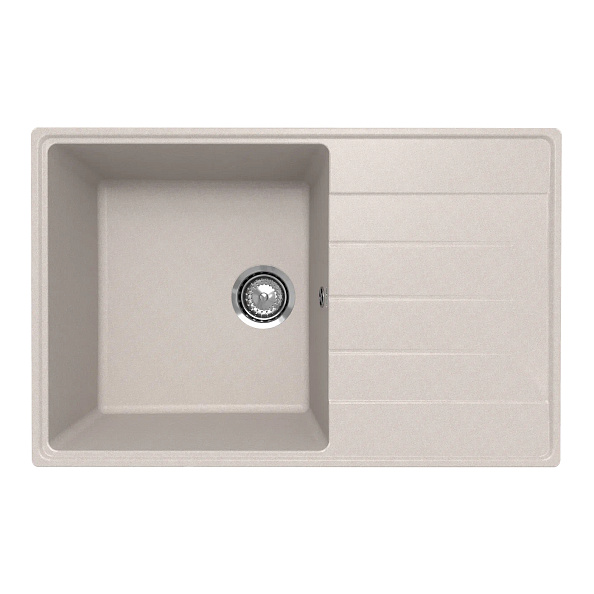 Кухонная мойка Ulgran Quartz Prima 780-10, песок