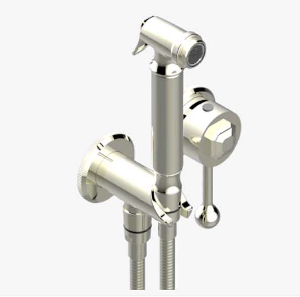 Гигиенический душ THG Art Deco, никель (A54 B01 5840/MBG)