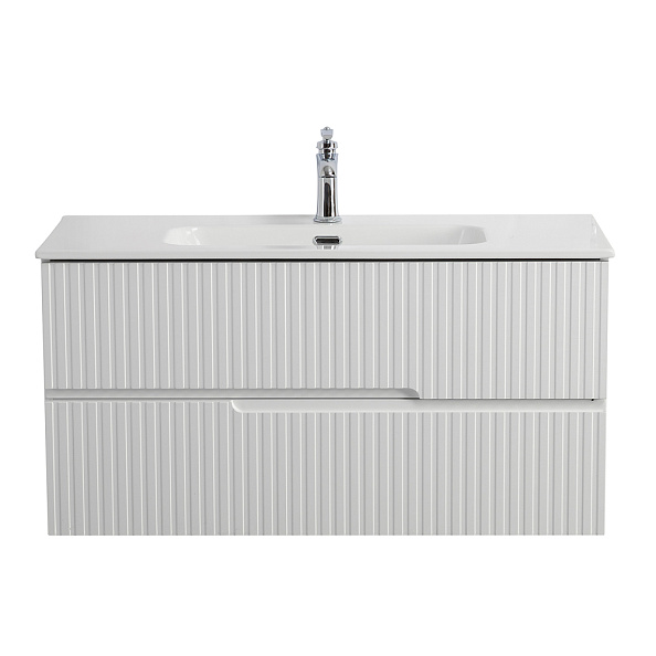 База под раковину подвесная Cezares Duet-N 1000х457х500, Bianco Opaco (DUET-N-1000-2C-SO-BO)