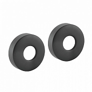 Отражатели (2 шт) Raglo R599.06.06 круглые латунь, черный