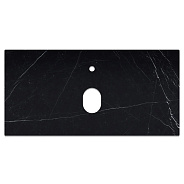 Столешница La Fenice Granite Black Olive Light Lappato Terra 100 см, черная