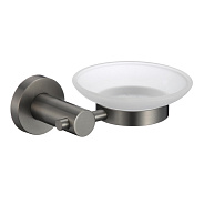 Мыльница стеклянная с настенным держателем Savol S-005659Q