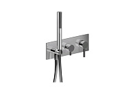 Смеситель для душа Fantini Nostromo, черный матовый (50 13 E884B)