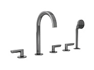 Смеситель для ванны и душа Fantini Icona Deco, хром (53 02 R165)