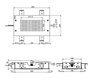 Верхний душ Fima Carlo Frattini Showerhead 350х200, хром (F2825CR)