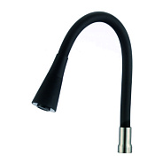 Гибкий излив 1/2″ черный Savol S-MCG01L