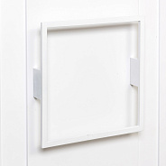 Ручка-скоба La Fenice Cubo Bianco белая 160 мм.