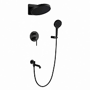Душевая система встраиваемая GAPPO G7106-6, черный