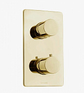 Наружная часть термостата Bossini TEO, золото (Z00002.021)