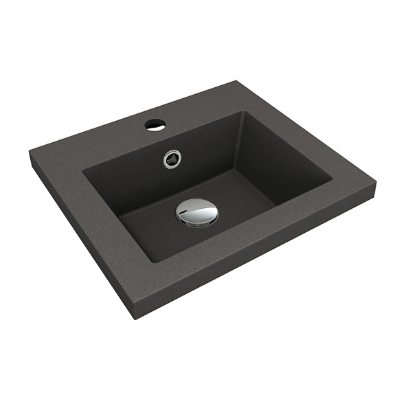 Раковина Florentina Анита 40 см 10.150.00400.302, антрацит