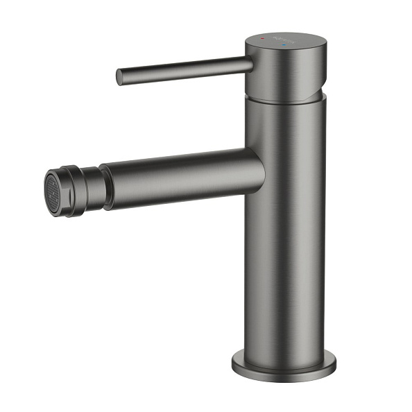 AQ1318BGM ЕВРОПА смеситель для биде, шлиф. черный хром