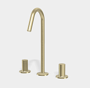 Смеситель для раковины Fima Carlo Frattini So, шампань брашированное (F3191CHS)