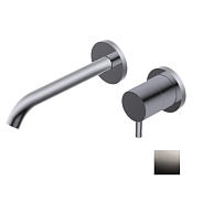 Смеситель для раковины Ritmonio Diametro35 Inox, Brushed Black Chrome (E0BA0117SPCBLX)