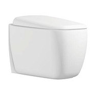 Унитаз подвесной KNOTLOR Капсула WC510PWG, белый глянец