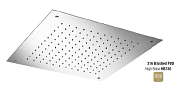 Верхний душ Almar 316 Stainless Steel, 498х498, High Brass Brushed PVD (E044024.HB316)