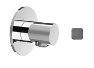 Шланговое подсоединение Almar Showers Accessories, Gun Metal Brushed PVD (E095040.GM)