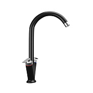 Смеситель для кухни Ulgran U-011-344, ультра-черный