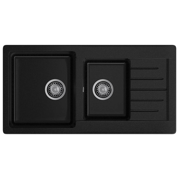 Кухонная мойка GranFest PRACTIK 980KL, черный