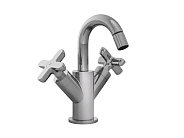 Смеситель для биде Fantini Icona Classic, Matt Gun Metal PVD (53 P5 R062F)