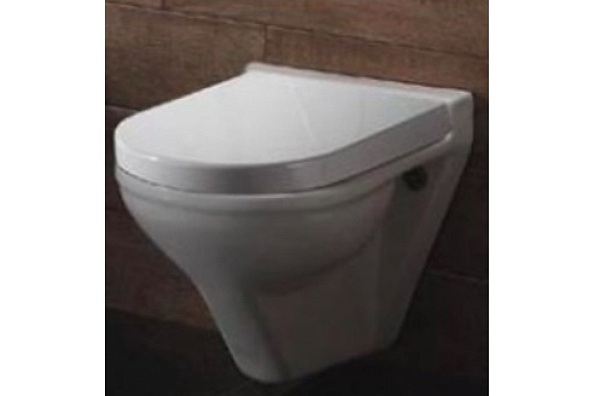 Подвесной безободковый унитаз Azario 550х355х400 (AZ-2047)