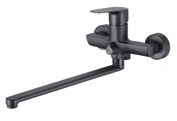 Смеситель для ванны с длинным изливом OLIVE'S TIESO (26221TSB)