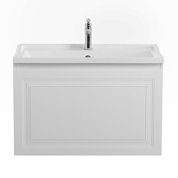 База под раковину подвесная Cezares Giubileo 796х443х500, Bianco Lucido (GIUBILEO-N-80-1C-SO-BL)
