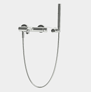 Смеситель для ванны и душа Fima Carlo Frattini Spillo Up, хром (F3034NCR)